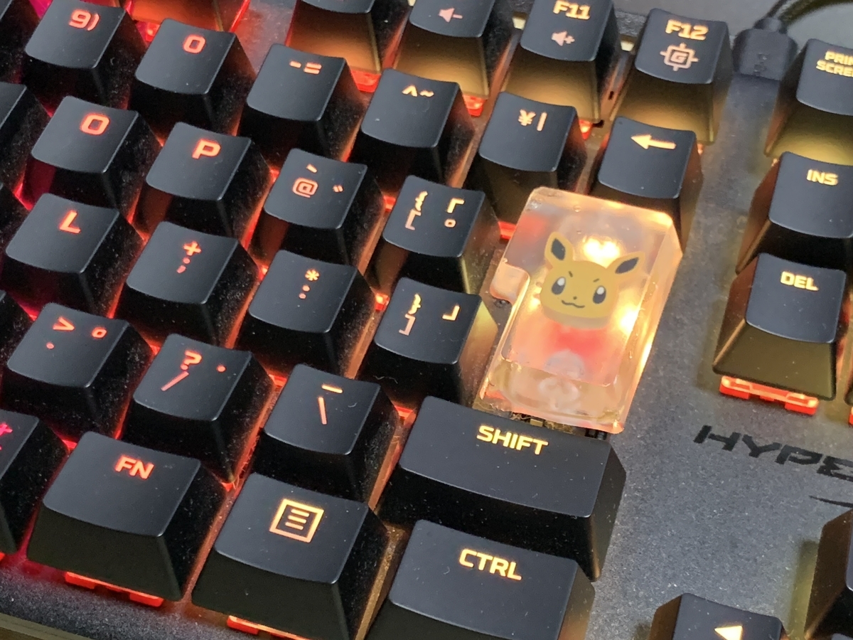 趣味】メカニカルキーボードのキーキャップをレジンで作る【YouTube