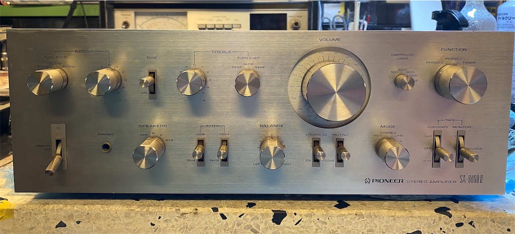 Pioneer SA-8800Ⅱ - osakanatarouのオーディオ修理ブログ