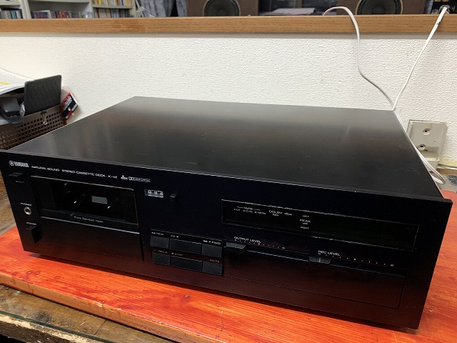 YAMAHA カセットデッキ K-1d の修理 ーFinalー - TomのブログⅡ