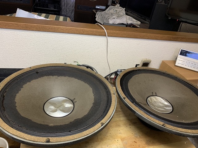 JBL38cmウーファーD130の修理 ーその1ー - TomのブログⅡ