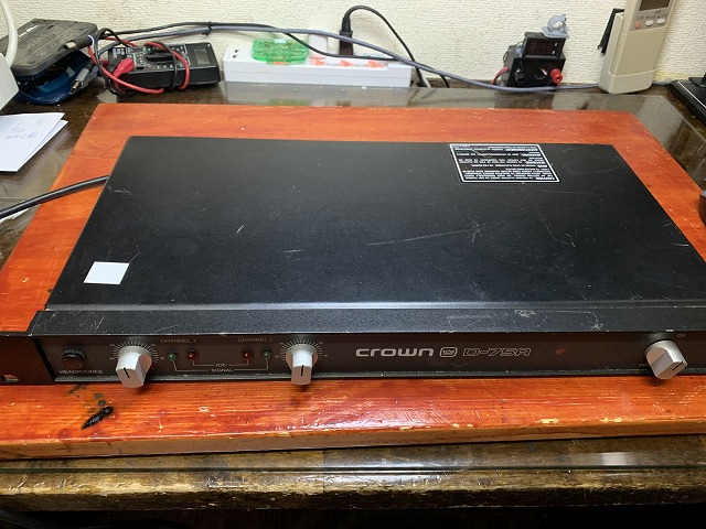 AMCRON(CROWN)のメインアンプ D-75の修理 ーその2ー - TomのブログⅡ