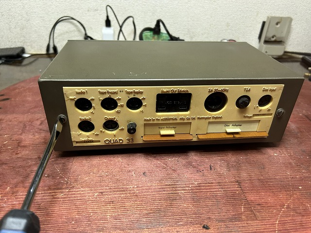 QUAD プリアンプ QUAD33の修理 ーその2－ - TomのブログⅡ
