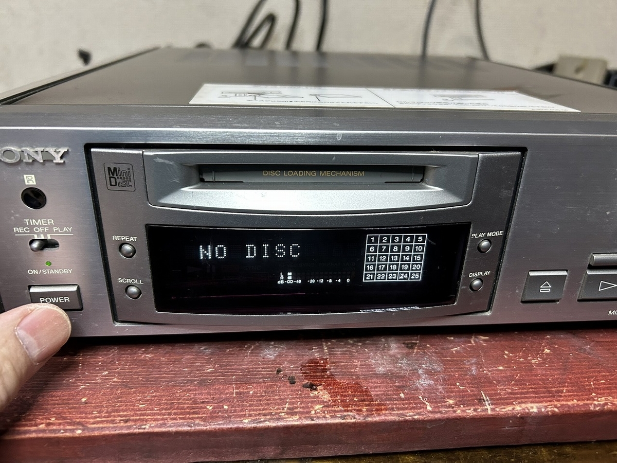 SONY MDデッキ MDS-JA3ESの修理 ーその5ー - TomのブログⅡ