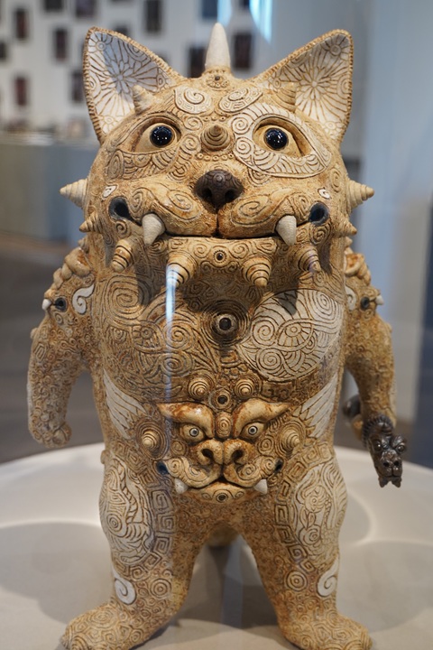 田崎太郎展 神獣とメカオブジェの大祭典 茨城県陶芸美術館 - ジノ。