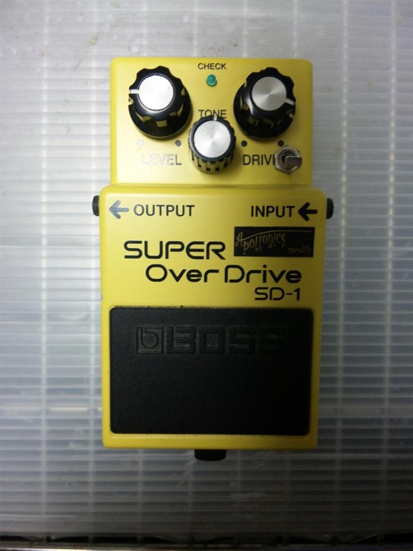 使用機材】 SD-1 MOD 【Apollonics】【Dr.Lake】 - ギターなんて大嫌いだ。