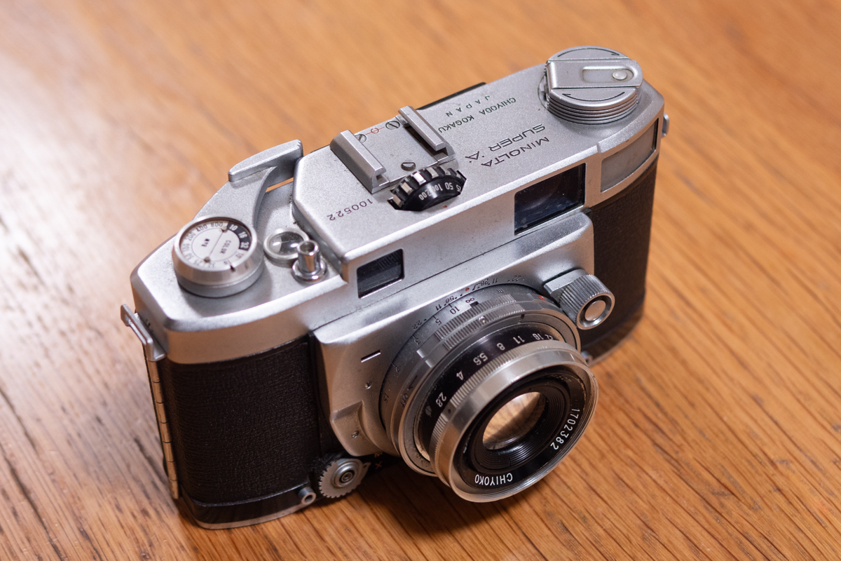 MINOLTA SUPER A - アルファ・プラスアルファ