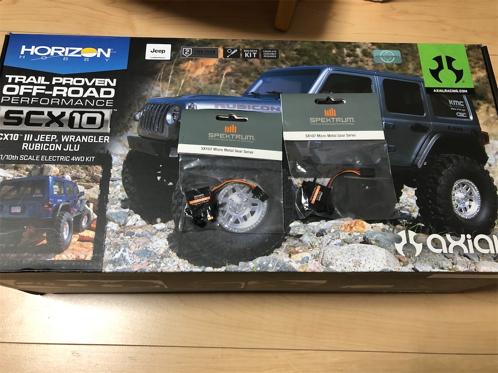 SCX10 Ⅲ製作 ① - AF-HobbyのRCクローラー日記