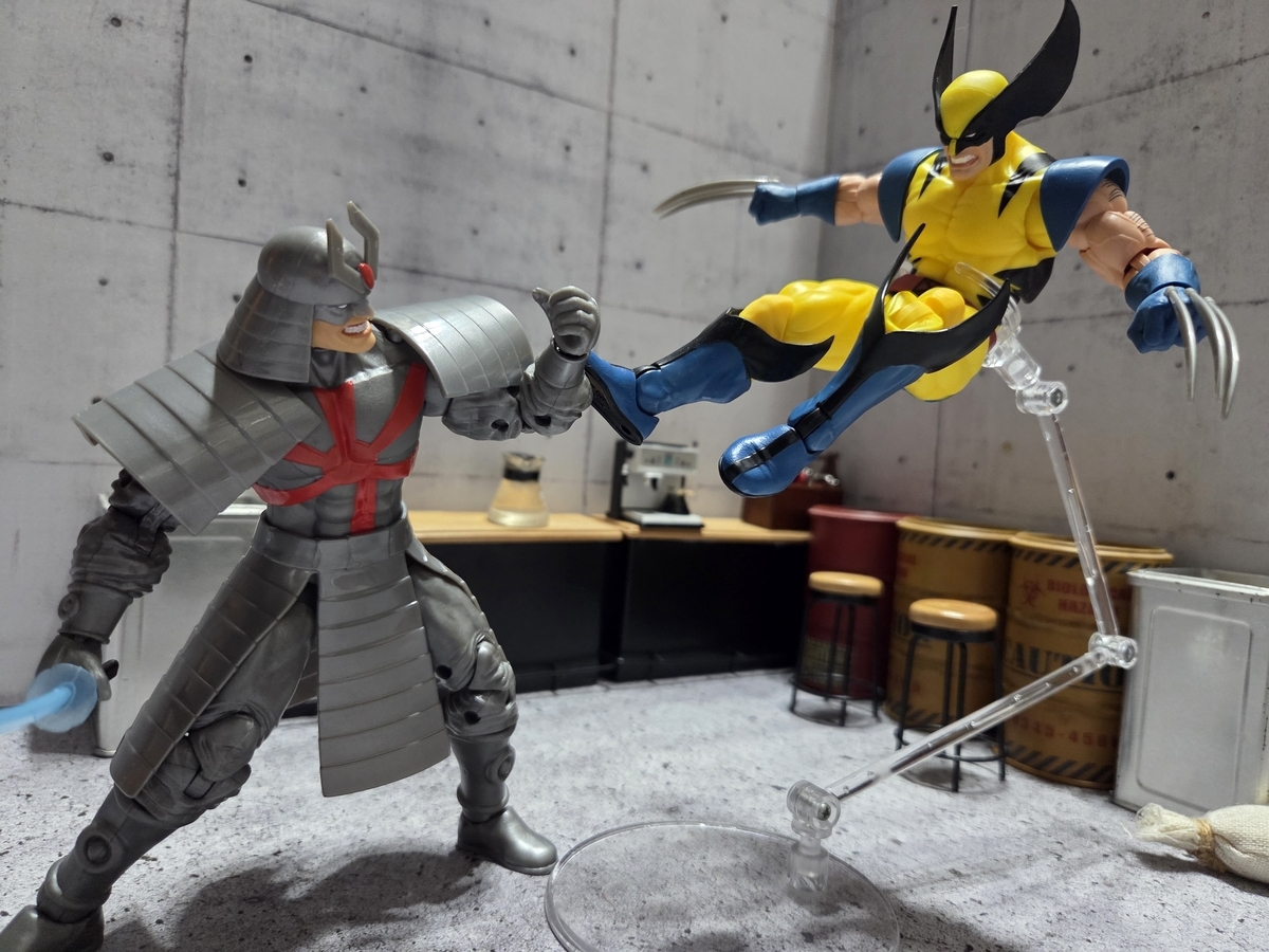 マーベルレジェンド・ゲーマーバース ウルヴァリンvsシルバーサムライ