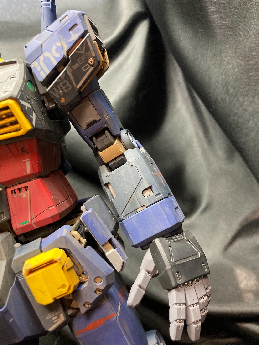 No.53】PGU Rx-78-2 ガンダム ティターンズ Ver. 全塗装 - 猫髭の