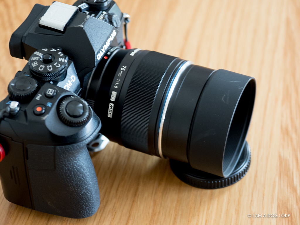 OLYMPUS M.ZUIKO DIGITAL ED 75mm F1.8はいつもと異なる視点が楽しく