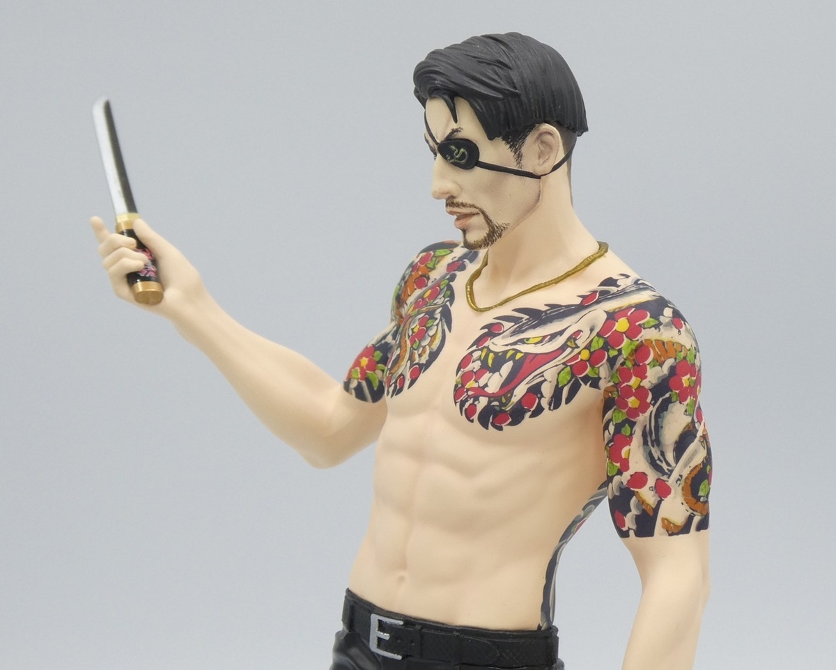 桐生一馬のフィギュアと一緒に発売されたDIGSTAの「真島吾朗 ｰ激闘ｰ