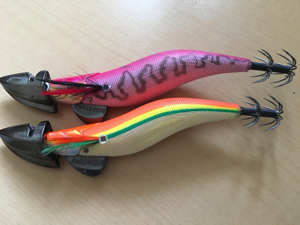 ダートマックス用シンカー発見［ティップランエギング］ - 釣活始め