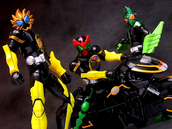 キャンディトイ 仮面ライダーオーズ コンボチェンジオーズ レビュー