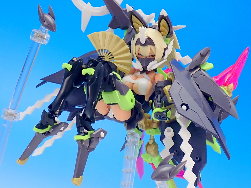 メガミデバイス 朱羅 玉藻ノ前 を作る その1 - YOの玩具箱