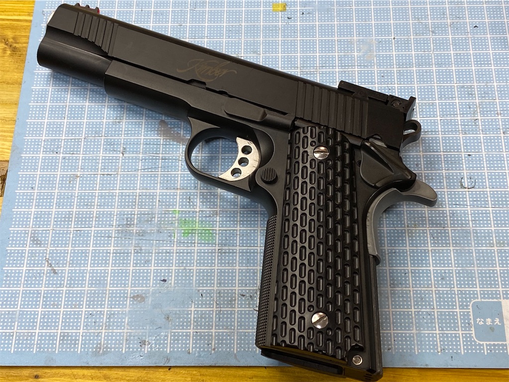 M1911カスタムのグリップセーフティを交換してみた