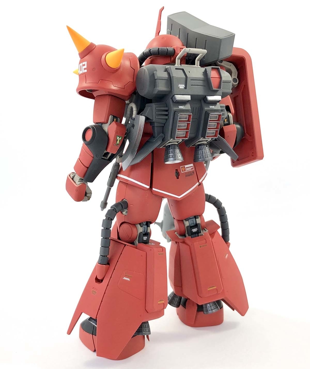 MG MS-06R-2 ジョニー・ライデン専用 ザクII 塗装/改修レビュー | APYAPON