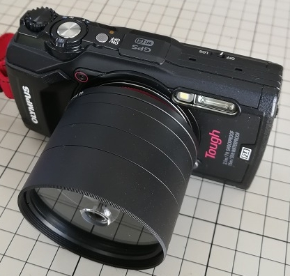 オリンパス Tough TG-5用の宙玉レンズ「GIZMON x ZENJIX soratama 55