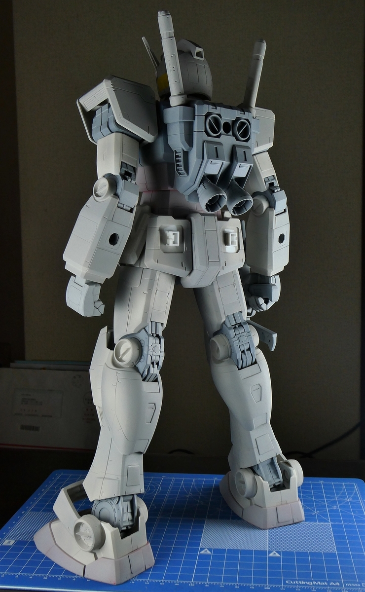 2020年11月 1/48 メガサイズモデル RX-78-2 ガンダム - Blondy51製作記