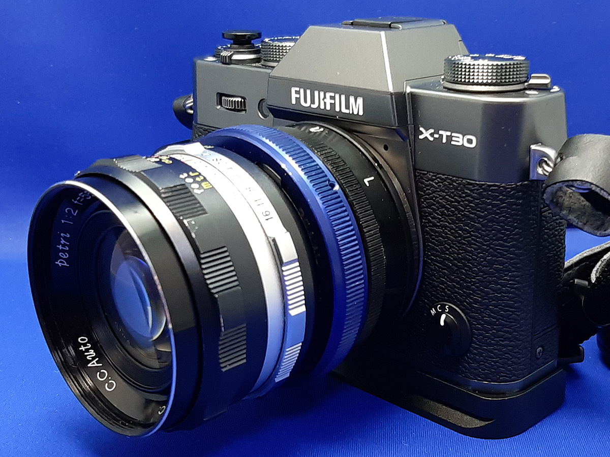 ペトリ⇒Xマウントアダプター』レビュー - フォト・ディレッタント