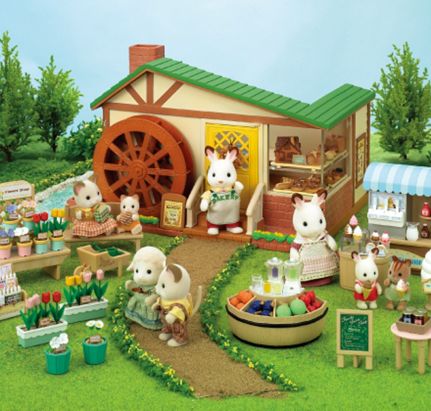 シルバニア 森の水車のパン屋さん トイザらス限定ギフトセット