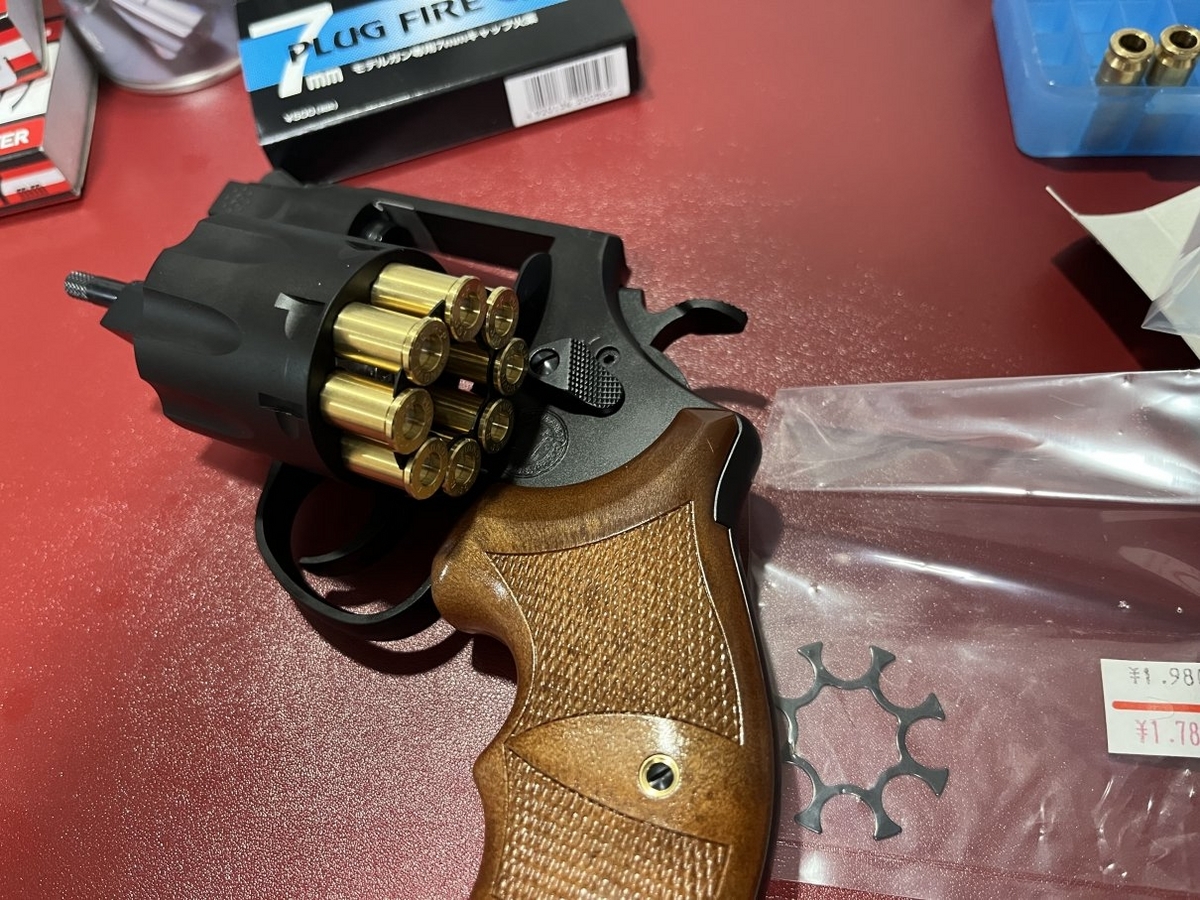 S&W PERFORMANCE CENTER M327 R8 2inch HW ver.2 モデルガン - ドク