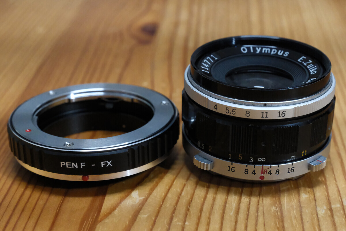 オールドレンズ OLYMPUS E.Zuiko AUTO-W 25mm f4 - 透明な七月