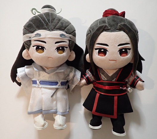 陳情令ぬいがアニメ魔道祖師服を着てみた④清心鈴minidoll - 笛の音と