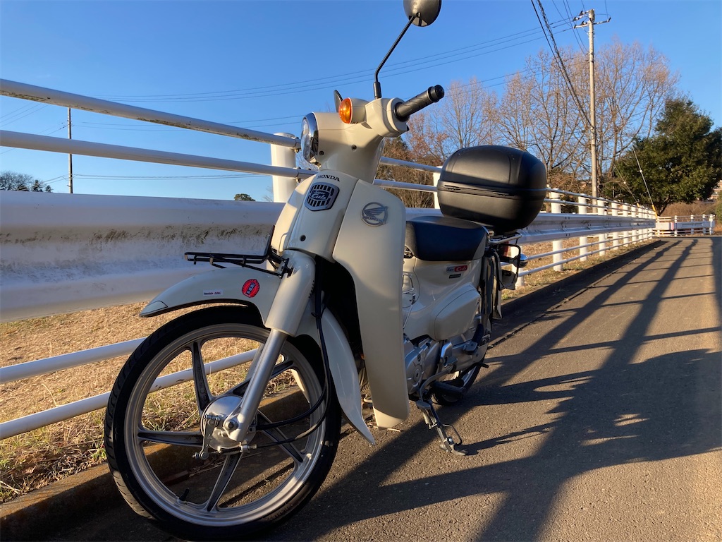 スーパーカブ110（JA44）にキャストホイールを装着してみた - 下総二輪日記