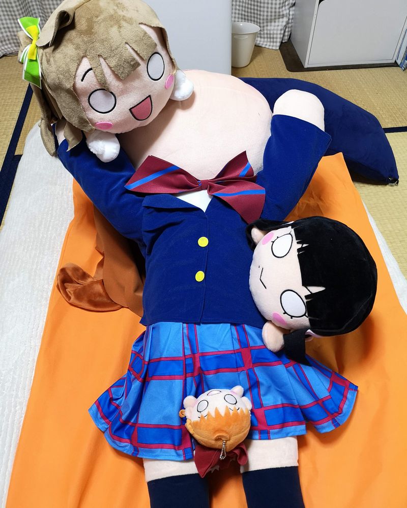 全長100cm】ラブライブ！テラジャンボ寝そべり高坂穂乃果をお迎えして