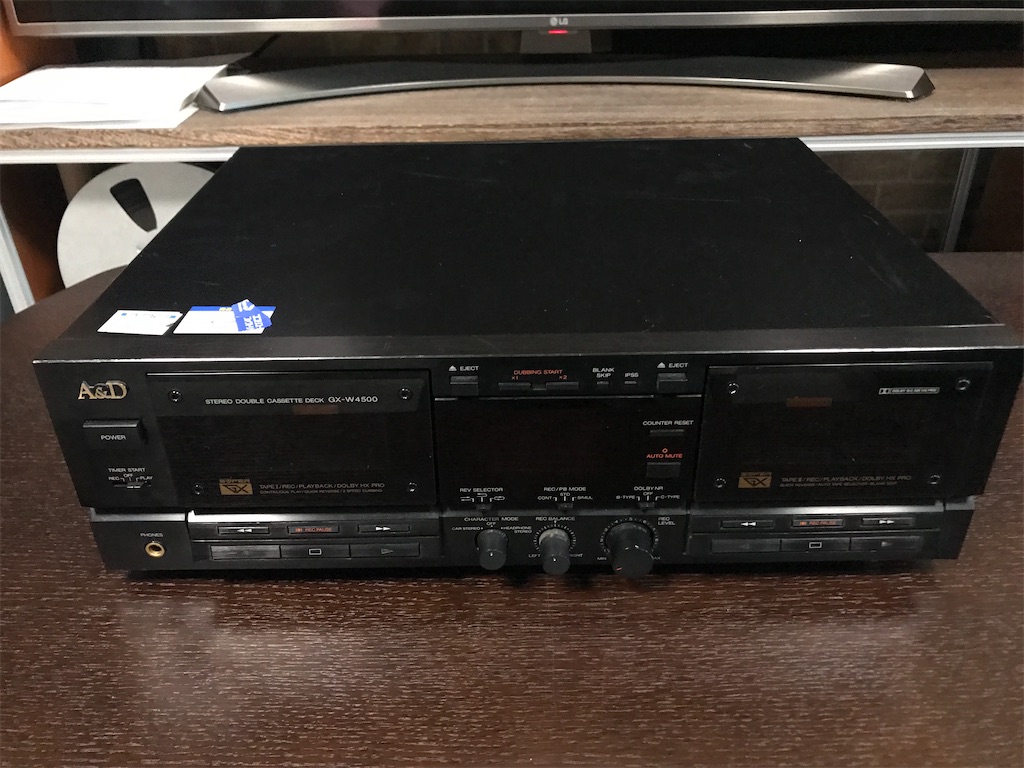 ジャンクカセットデッキ「GX-W4500」修理 - hirodanの日記