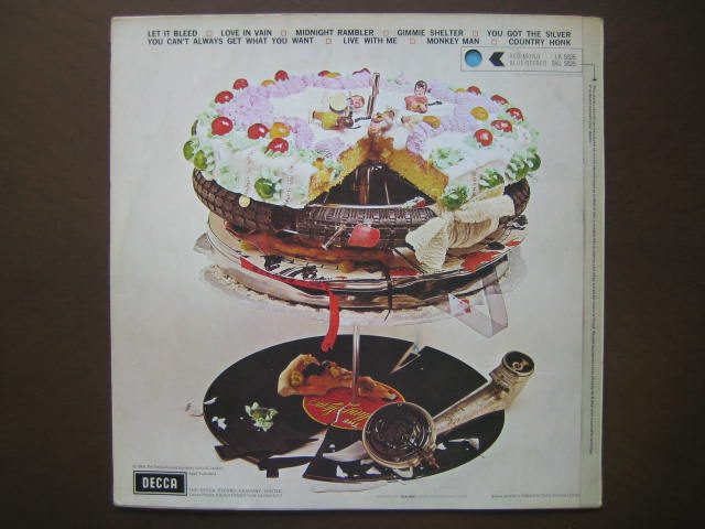 ローリング・ストーンズ UK盤 LET IT BLEED ステレオいろいろ