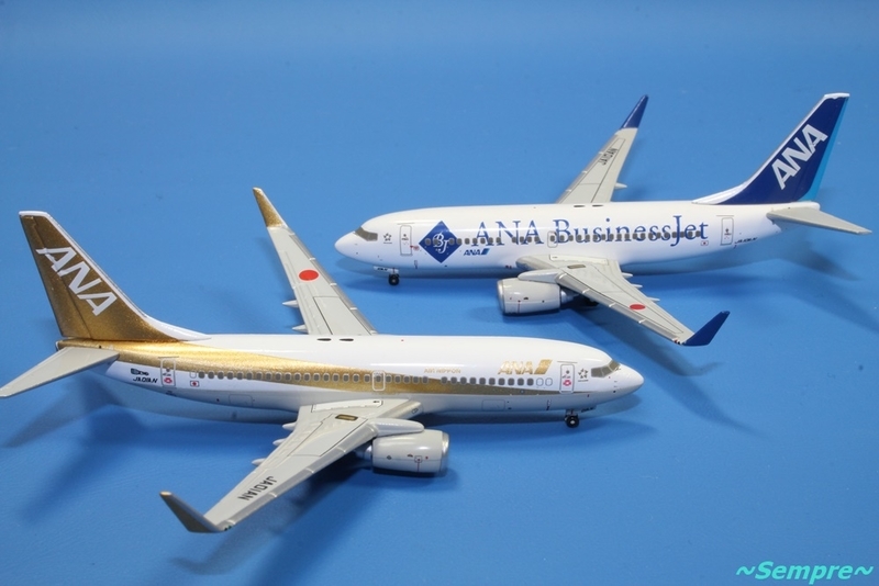 全日空商事 ANA B737-700ER ビジネスジェット JA10AN 1/400スケール