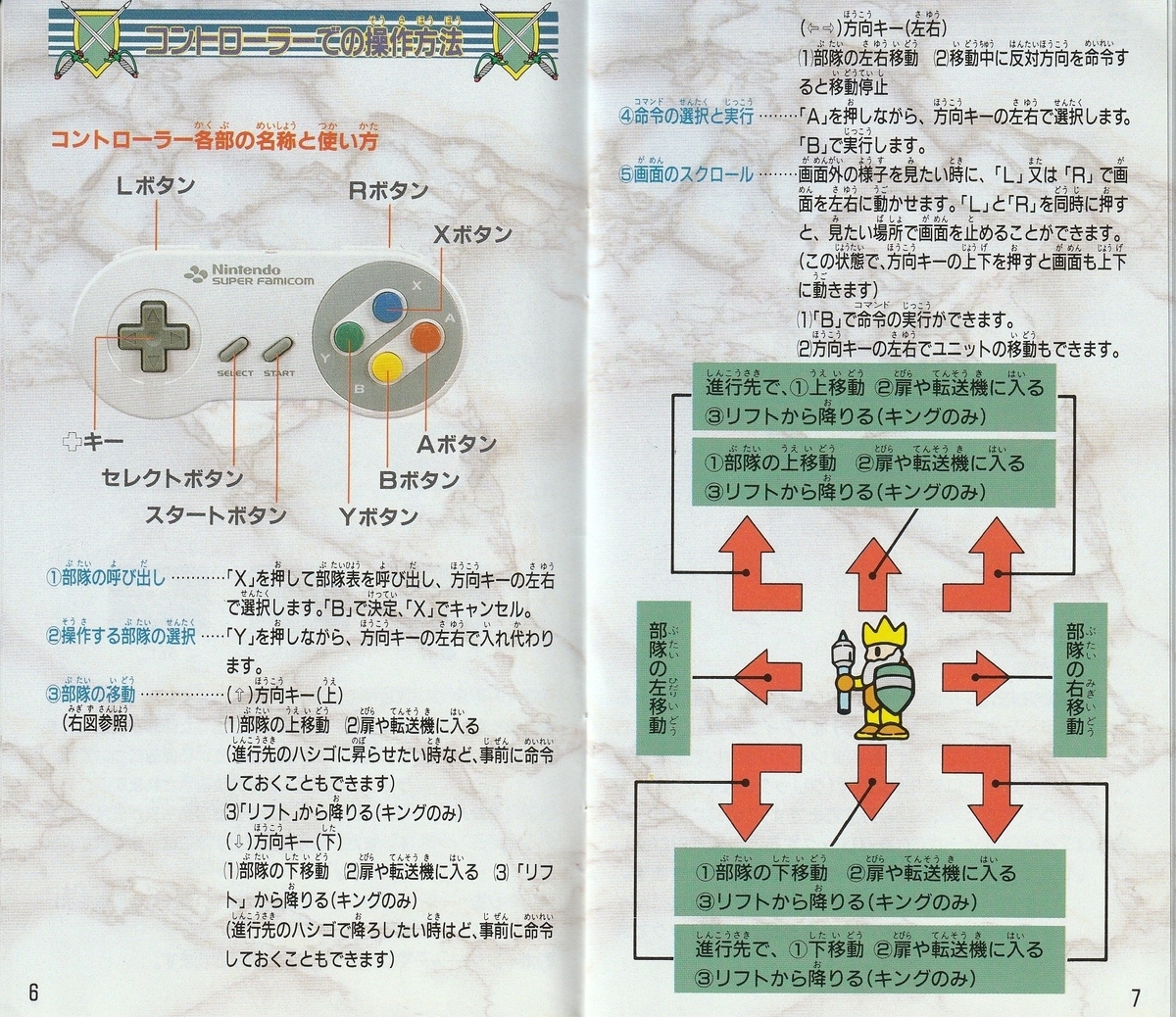 ロイヤルコンクエスト』1992年／スーパーファミコン - レトロゲームの