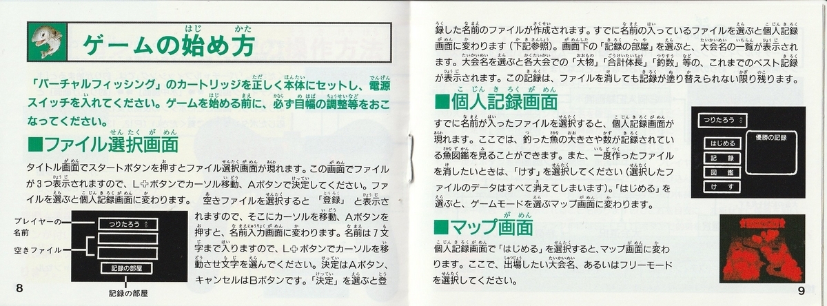 バーチャルフィッシング』1995年／バーチャルボーイ - レトロゲームの