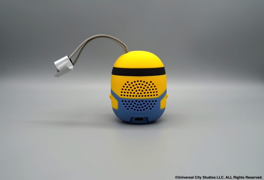小さくキュートなミニオンのBluetoothスピーカー MINIONS BT SPEAKER