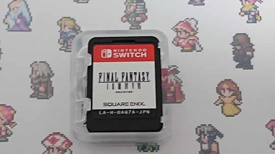 海外パッケージ版ピクセルリマスターは、日本語完全対応でした