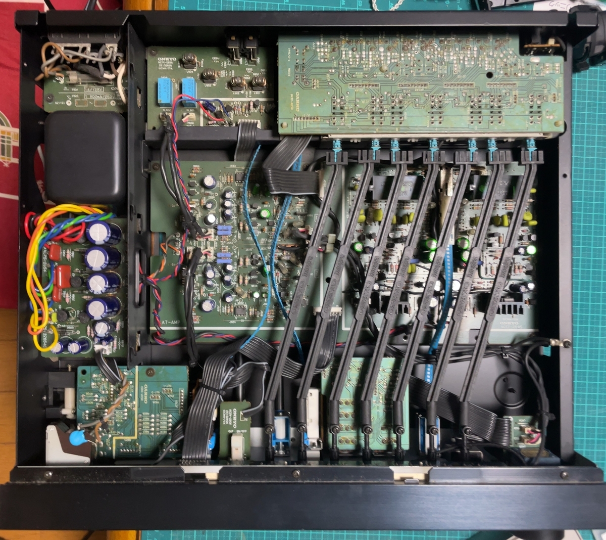 ONKYO P-308 2号機修理 ① - 羽田電器産業 ステレオ事業部