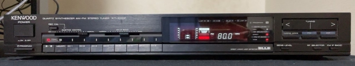 KENWOOD KT-1010F ① - 羽田電器産業 ステレオ事業部