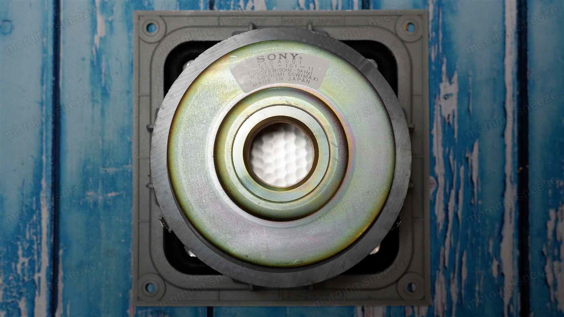 SONY SS-X300 をメンテナンスする - いつか消える文章