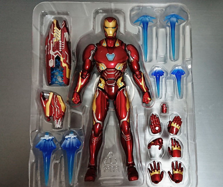 アイアンマン・マーク50_S.H.フィギュアーツのレビュー_IW版 - Weekend