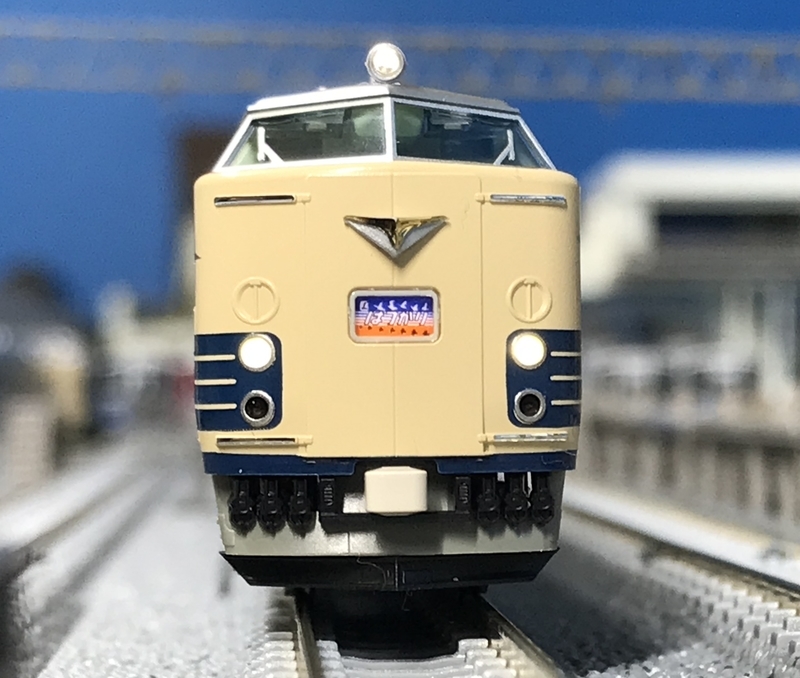 KATO 583系 入線 - 休日の屋根裏