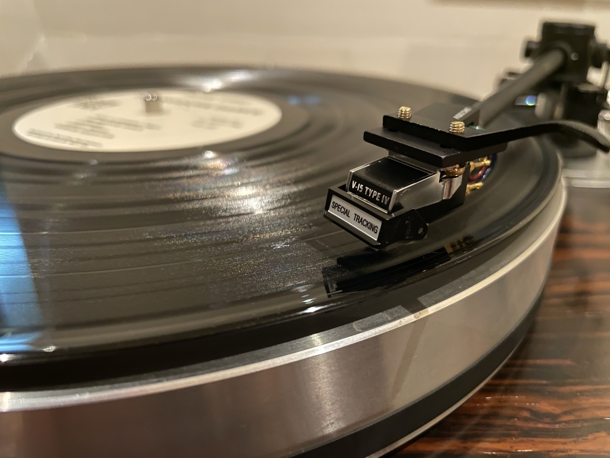 SHURE V15 Type IVをType IIIの交換針で聴く - AC3000MCのストレート