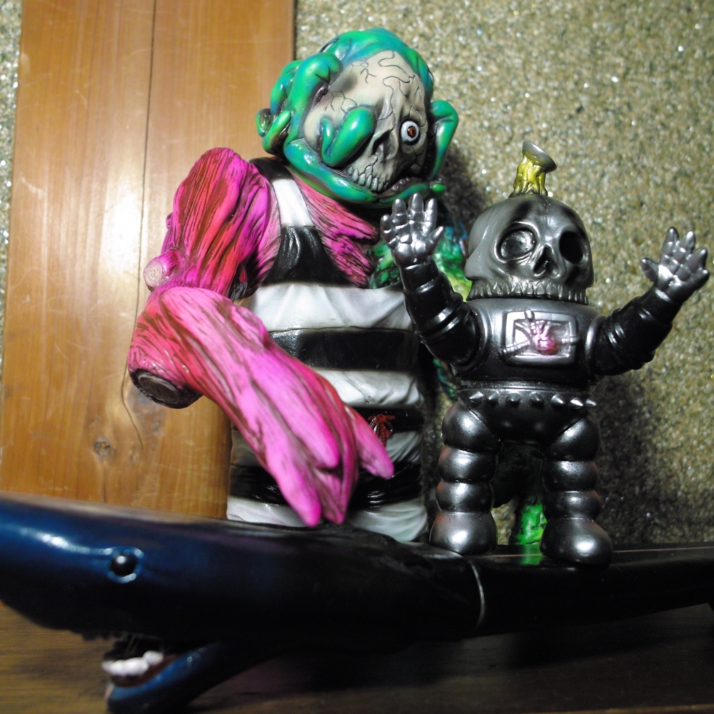 ONE UP × Kenth Toy Works / アストロスカルボット[黒成形色] - smogbom