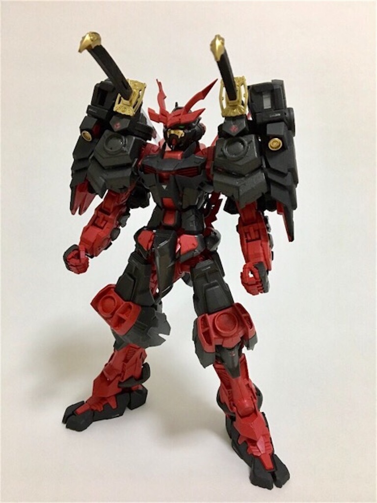 ガンプラ MG 戦国アストレイ頑駄無 塗装編 - つくりびとな日々を
