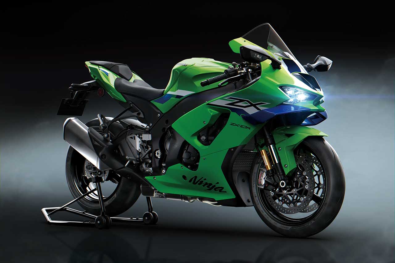 カワサキ、ウイングレット装備の新型『Ninja ZX-10R』を公開。国内導入