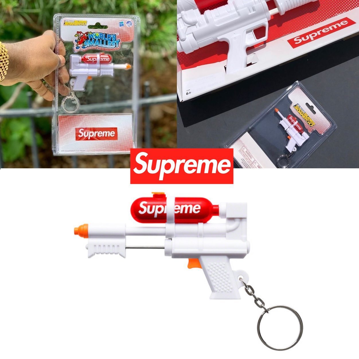Supreme Super Soaker Water Blaster Keychain - キーチェーン