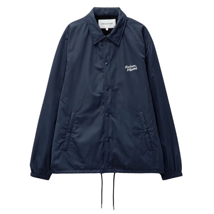 MAISON KITSUNE】ロゴ ハンドライティング コーチジャケット (MAISON