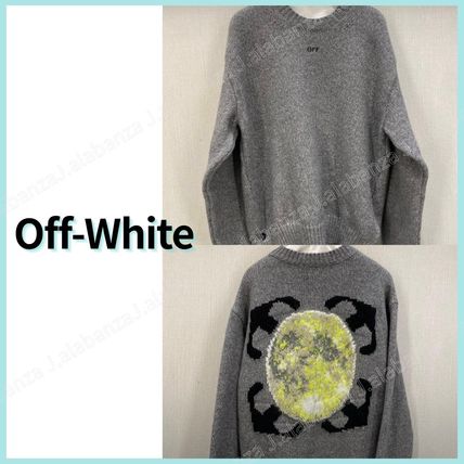 モヘア Off-White(オフホワイト) ニット・セーター(メンズ) - ブランド