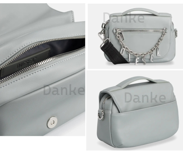 DIESEL” チャーム付き 2WAY ミニショルダー/ハンドBAG (DIESEL