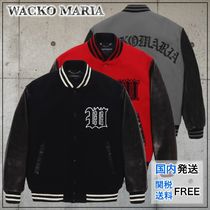 国内買付】WACKOMARIA LEATHER VARSITY JACKET B ジャケット (WACKO